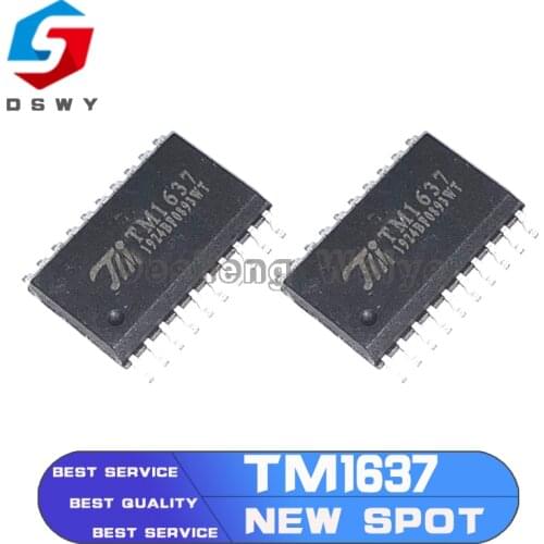 10Pcs/Lot TM1637 SOP-20 In Stock