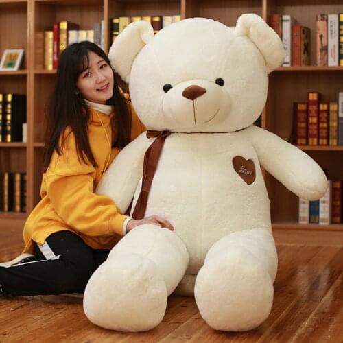 200cm Giant size unfilled empty plush skins teddy bears Case Large no filling skin coat toys birthday Pillow Doll gifts