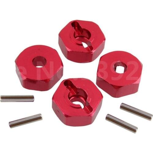 4Pcs/Set HSP 94180 Upgrade Parts Wheel Hex Mount W/Pins(2*10) For 1/10 Crawler Truck PANGOLIN RC Remote Control Car