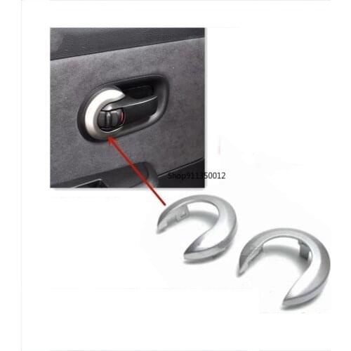 Car Interior Door Handle Cover Decorative Trim Inside Handle Escutcheon for Nissan Tiida 2005-2010 1.6 LIVINA NV200 Geniss