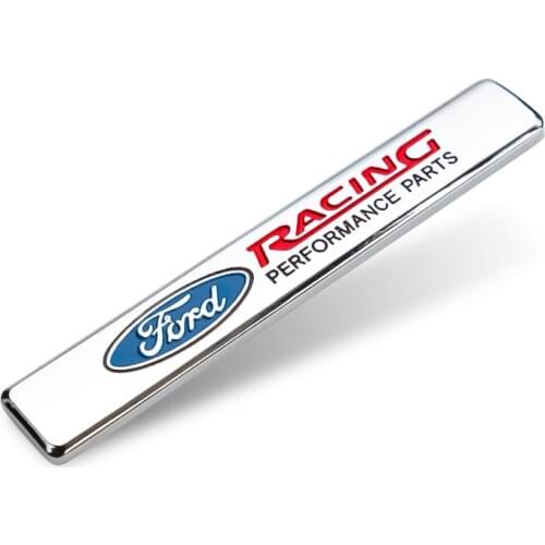 Car Side Stickers Leaf Emblem decoration 1Pcs For Ford Focus 2 3 4 MK2 MK3 Fiesta Mondeo Escape Kuga EcoSport Edge Kuga FUSION