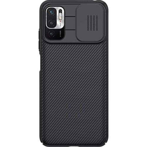 For Xiaomi Redmi Note 10T Case NILLKIN Slide Camera Cover Lens Privacy Protect Phone Back Cover for Xiaomi Redmi Note 10T 5G/4G