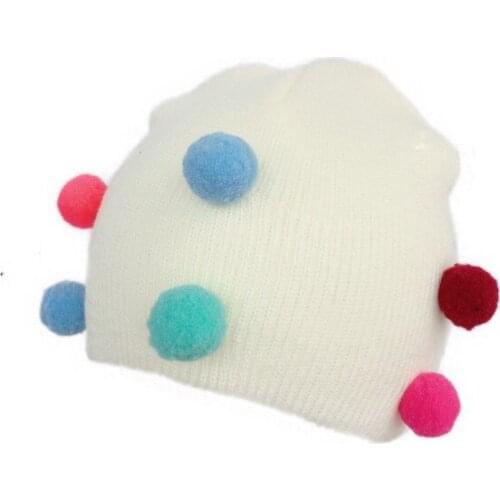 Baby Hat For Boys Skullies Beanies Winter Baby Beanie Hat For Girls/boys pompom Children Spring Cap Baby Winter Hat Boys Cap