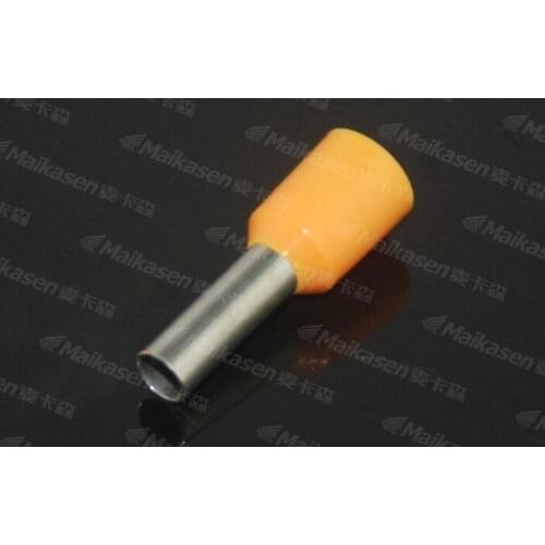E0512 PVC Insulated Wire bootlace Ferrules terminal For 0.5mm2, 22 AWG wire crimp terminal 12mm wire connector