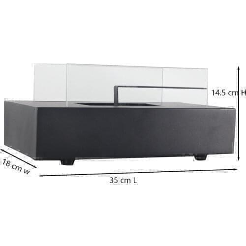 Real Flame Kamin Fireplace Stove Bio Fire Chimeneas Ethonol Table Top Heater