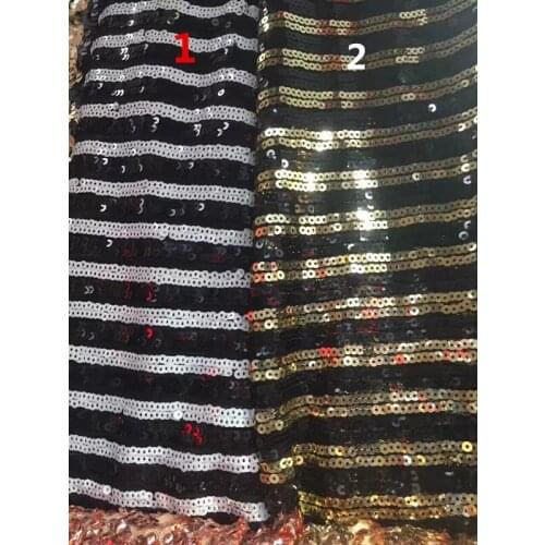 Beautiful ZH-2259 embroidery tulle mesh lace fabric with sequins good quality for party dress