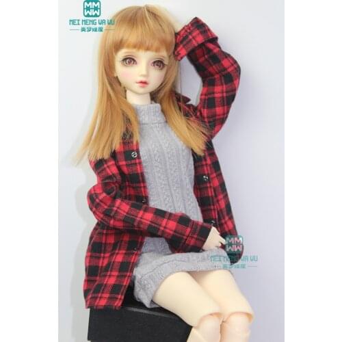 Fits 58-60CM 1/3 Girls SD DD Dolls Toys Ball Jointed Doll clothes Fashion halter sweater Shirt