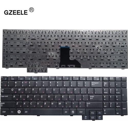 GZEELE NEW Russian Keyboard for Samsung CNBA5902832 9Z.N5LSN.00R RU Black keyboard