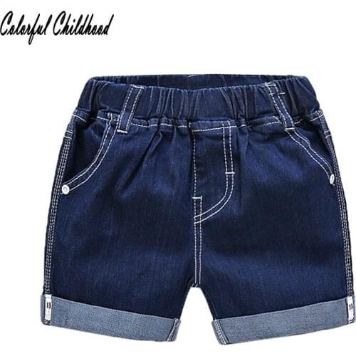 Ripped Jeans Shorts for Boy Summer Style Denim Boys Panties New Jeans Shorts for Children Girls Shorts 3-10 Yrs