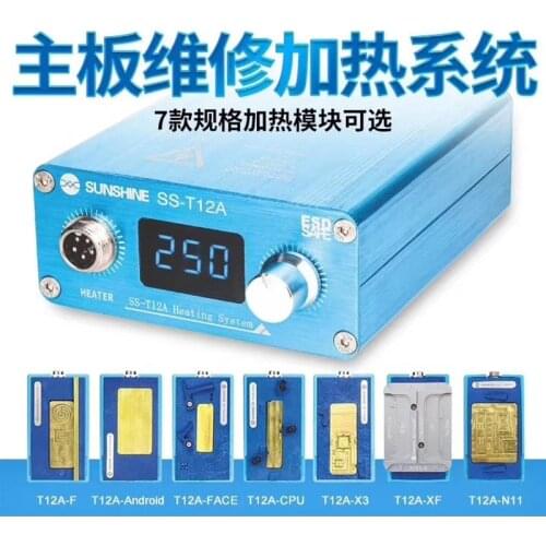 SS-T12A Heating Soldering Station For IP 11 11 pro max X XS XSMAX Camera Face ID CPU IC Motherboard Disassembly Repair Platment