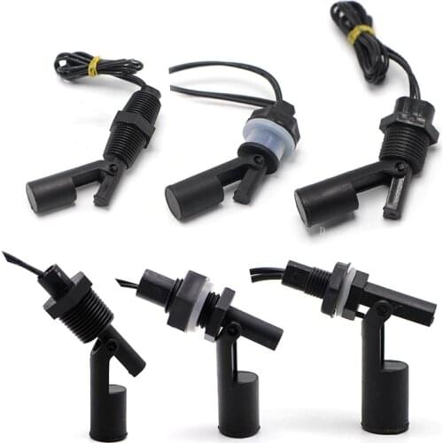 High Quality Side Mounted Float Switch Mini Plastic Tank Liquid Float Water Level Sensor 110V/220V ZPC1 3 4 5 6 7 8