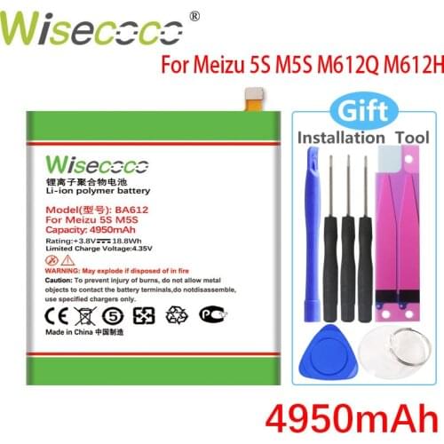 Wisecoco Meizu M5s Phone Batteries