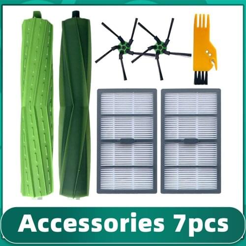 Main & Side Brush Hepa Filter Dust Bags Replacement for iRobot Roomba S9 9150 / S9+ Plus 9550 Robot Vacuum Cleaner Accessories