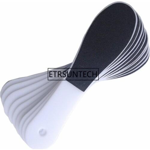 1000pcs Pedicure Tool Grinding Plastic Foot Rasps Setback Double Way Scrub Foot Polish Buffing Dead Skin F1708