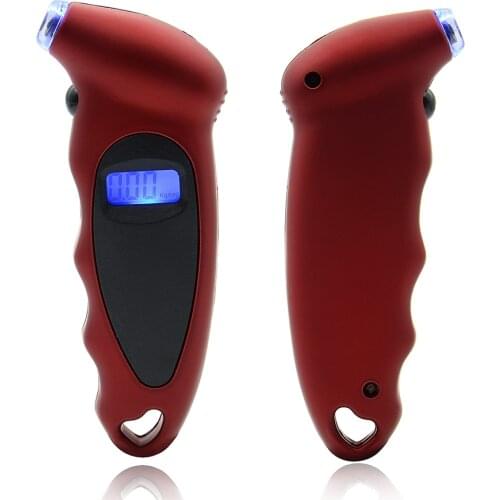 2018 Digital Tire Pressure Gauge Meter Bicycle Bike Car Tire Diagnostic Tool 0-150 PSI Backlight LCD Air Pressure Gauge Tester