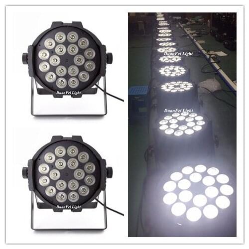 4pcs/lot dj led uplighting washer par 5in1 18x15w rgbwa led par can par led 18pcs 15w indoor par rgbwa