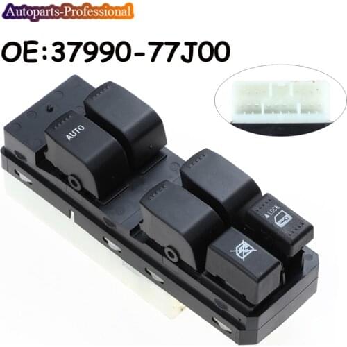 Car 3799077J00 For Suzuki SX4 Swift New Alto Lifter SwitchElectric Power Window Master Control Regulator Glass 37990-77J00