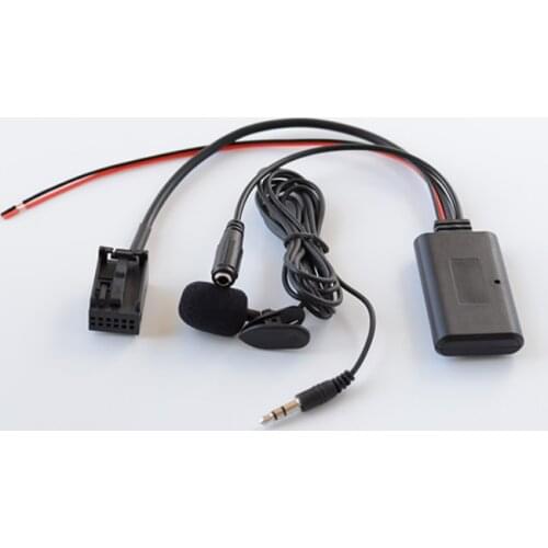 6000CD Bluetooth Music Adapter Wireless Aux-in Audio Cable Phone Call Handsfree Adapter For Ford Focus Mondeo 6000 CD