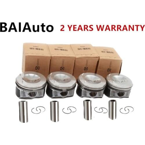 EA888 2.0T ATG Modified Engine Piston & Piston Ring Set For Audi A3 A4 Q5 TT For VW Passat Tiguan Jetta Golf Pin21mm 06H107065DD