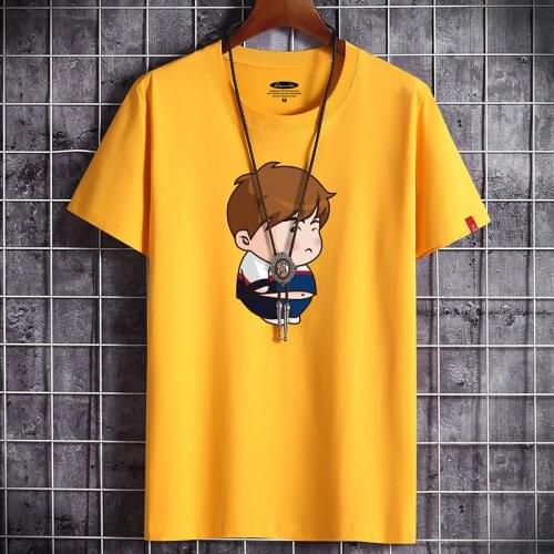 FONGIMIC Men's T-shirts With Inscriptions