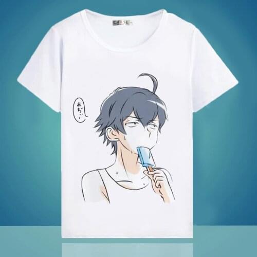 My Youth Romantic Comedy Is Wrong Cosplay T Shirt Yukinoshita Yukino My Teen Romantic Comedy SNAFU Summer T-Shirt Anime Top Tee