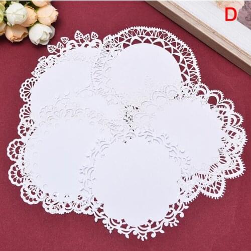 Leaf plants Circle lace Material Paper Junk Journal Planner Craft Paper Scrapbooking Vintage Decorative DIY Craft Photo Albums