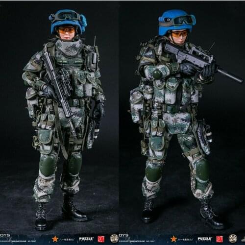 NEW In Stock New Arrival 1/6 DAMTOYS 78067 PLA in UN Peacekeeping Operations Chinese Female soldier Model Best Sell