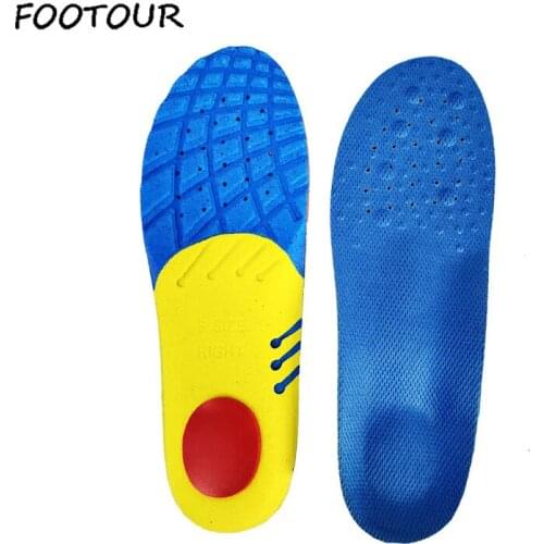 FOOTOUR Orthopedic Insoles for Shoes Men Women Arch Support Orthotic Pads Soles Sponge Breathable Health Feet Care Sports Insole