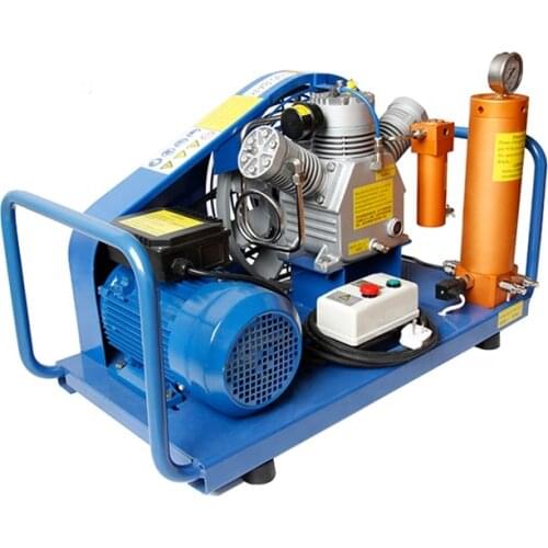 Portable electric air pump high pressure breathing air diving compressor 300bar for sale