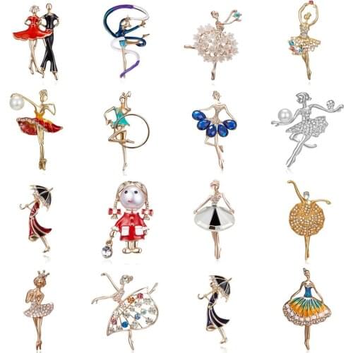 RINHOO FRIENDSHIP Flower Brooches For Clothes