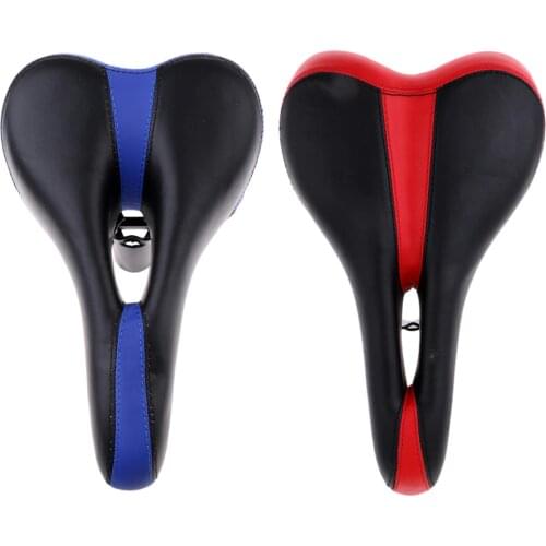 Comfortable Bike Seat, Extra Wide and Padded Bicycle Saddle, Universal Bike Seat Replacement