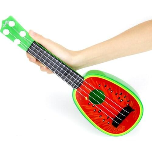 Funny Ukulele Musical Instrument Kids Guitar Montessori Toys for Children School Play Game Education Christmas Birthday Gift