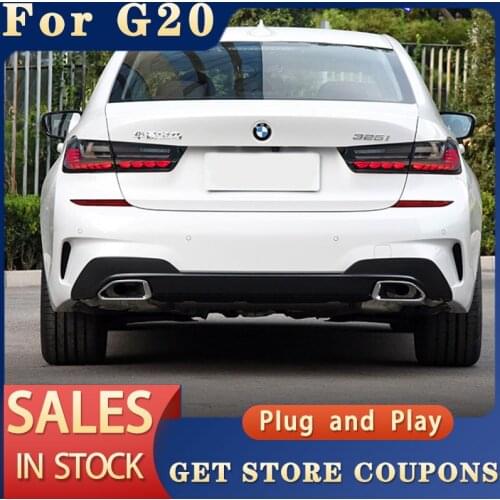 For BMW G20 Tail Lights 2019-2020 G28 LED Tail Lamp M3 Design led tail light 320i 325i LED DRL brake light steering lamp