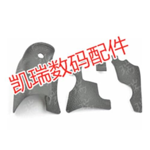 Camera Repair Parts Front Cover Handle Grip Rubber + Thumb Rubber + Side Cover Rubber For Canon EOS 70D