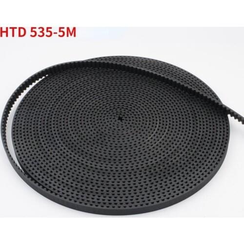 Arc HTD 5M Timing belt C=535 thickening type width15mm Teeth 107 synchronous Belt 535-5M