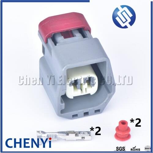 1 set 2 pin auto electric connector plug waterproof wiring harness female connector 7283-5558-30