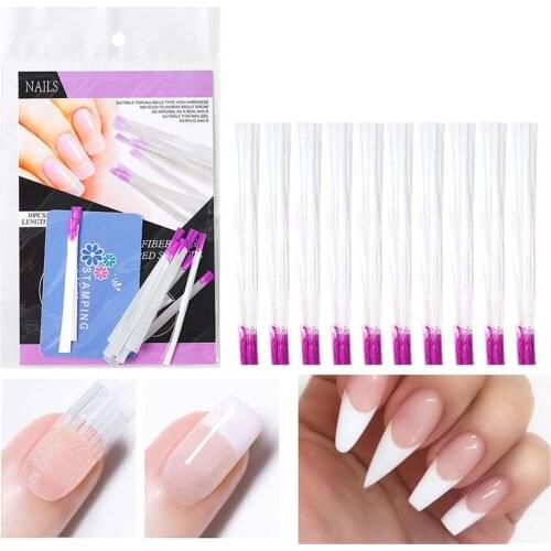 1 Bag Of Fiberglass Nail Extension Form For Nail Silk Extension