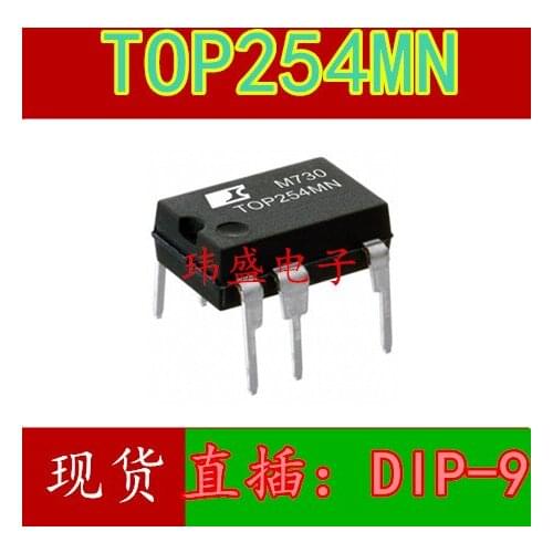 10pcs TOP254 TOP254MN DIP-9