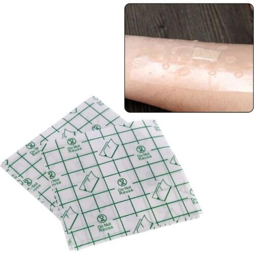 20Pcs/Set 8*8cm Waterproof Tape Plaster Fixation Tape Breathable Antiallergic