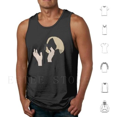 Aurora ( Aurora Aksnes )-Minimalistic Print Tank Tops Vest Sleeveless Aurora Aksnes Bergen Norway Music Lorde Musician