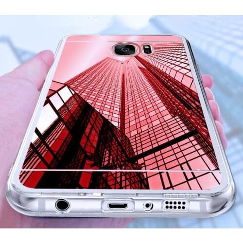 For Samsung Galaxy J3 Case Luxury Mirror Soft Case For Samsung J1 ACE J120 J5 J7 2016 A3 A5 A7 2017 J330 J530 Grand Prime pro