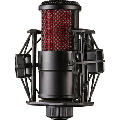 HFES V500 Microphone Kit with o Cable Shockproof Clip Live Broadcast Microphone Condenser Microphone Microphone