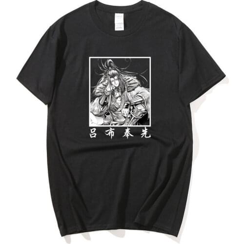 Japanese Anime Record of Ragnarok 2021 summer new pattern cross border fashion korean version Men round neck T shirt