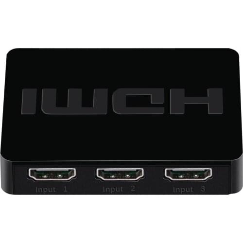 Lastest hdmi switch switcher 3 input 1 output support 1080p super clear 3D converter for HDTV PS3 Xbox360
