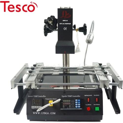 2019 NEW LY IR6500 V2 bga rework station Infrared IR bga machine with solder balls Welding Flux bga Stencils for mobile repair