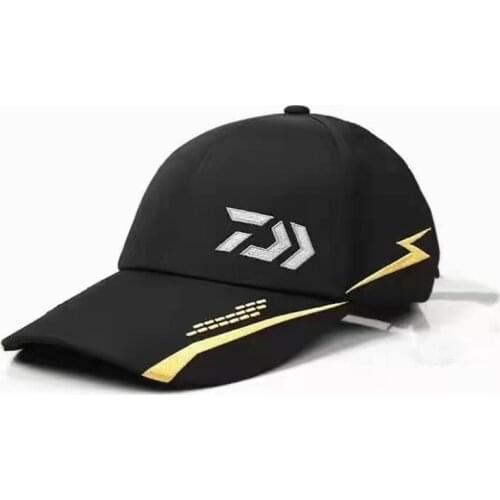 2021 Spring Summer New DAWAI Uv Protection Hat Windproof Waterproof Fishing Hats for Men Camouflage Fishing Caps Men