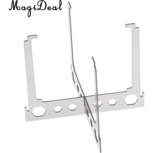 Alcohol Stove Stand Rack Spirit Burner Base Bracket Stainless Steel Holder