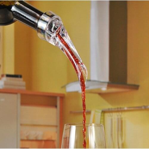 Portable Quick Red wine pourer decanter Quick Aerating wine Pouring bar Tool