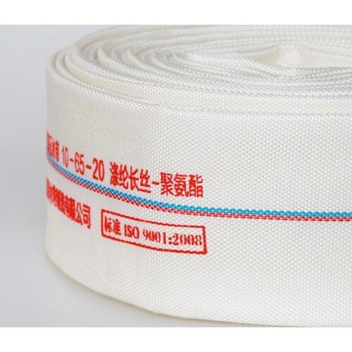 HEMAN 2.5'' 65mm High Pressure Water Hose Garden Irrigation Watering Hose Antifreeze Canvas Fire-Protection Hose 20M/roll
