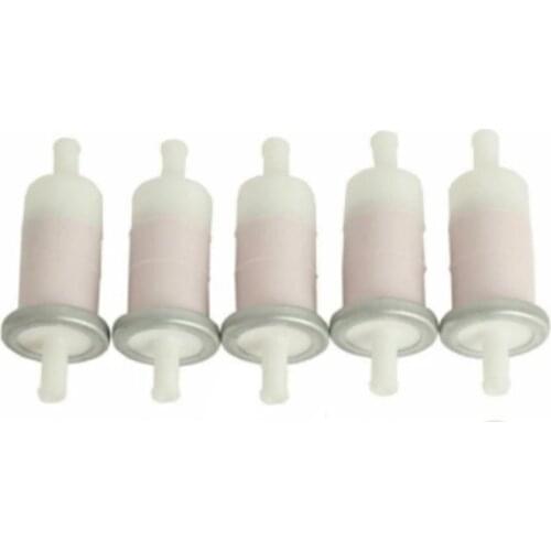 Fuel Filter 3/8inch 10mm Fuel Line for Honda 16900-MG8-003, Yamaha 4TV-24560-00, 1FK-24560-00, 1FK-24450-00 (5 Pack)